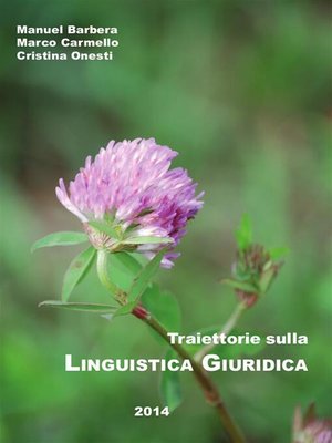 cover image of Traiettorie sulla Linguistica Giuridica